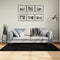 vidaXL - Vloerkleed - HUARTE - laagpolig - zacht - wasbaar - 120x170 - cm - zwart