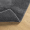 vidaXL - Vloerkleed - HUARTE - laagpolig - zacht - wasbaar - 120x170 - cm - antraciet
