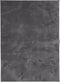 vidaXL - Vloerkleed - HUARTE - laagpolig - zacht - wasbaar - 140x200 - cm - antraciet