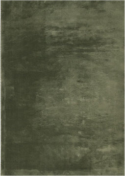 vidaXL - Vloerkleed - HUARTE - laagpolig - zacht - wasbaar - 140x200 - cm - bosgroen