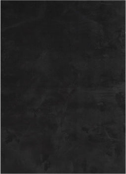 vidaXL - Vloerkleed - HUARTE - laagpolig - zacht - wasbaar - 140x200 - cm - zwart