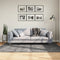 vidaXL - Vloerkleed - HUARTE - laagpolig - zacht - wasbaar - 140x200 - cm - antraciet
