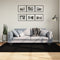 vidaXL - Vloerkleed - HUARTE - laagpolig - zacht - wasbaar - 140x200 - cm - zwart