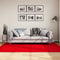 vidaXL - Vloerkleed - HUARTE - laagpolig - zacht - wasbaar - 140x200 - cm - rood