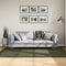 vidaXL - Vloerkleed - HUARTE - laagpolig - zacht - wasbaar - 140x200 - cm - bosgroen