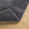 vidaXL - Vloerkleed - HUARTE - laagpolig - zacht - wasbaar - 140x200 - cm - antraciet