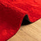 vidaXL - Vloerkleed - HUARTE - laagpolig - zacht - wasbaar - 140x200 - cm - rood