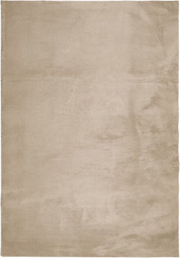 vidaXL - Vloerkleed - HUARTE - laagpolig - zacht - wasbaar - 140x200cm - zandkleurig
