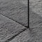 vidaXL - Vloerkleed - HUARTE - laagpolig - zacht - wasbaar - 160x160 - cm - antraciet