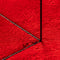 vidaXL - Vloerkleed - HUARTE - laagpolig - zacht - wasbaar - 160x160 - cm - rood