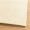 vidaXL - Vloerkleed - HUARTE - laagpolig - zacht - wasbaar - 160x160 - cm - crème