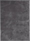 vidaXL - Vloerkleed - HUARTE - laagpolig - zacht - wasbaar - 160x230 - cm - antraciet