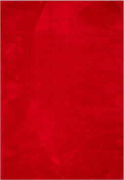 vidaXL - Vloerkleed - HUARTE - laagpolig - zacht - wasbaar - 160x230 - cm - rood