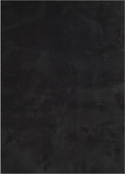 vidaXL - Vloerkleed - HUARTE - laagpolig - zacht - wasbaar - 160x230 - cm - zwart