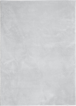 vidaXL - Vloerkleed - HUARTE - laagpolig - zacht - wasbaar - 160x230 - cm - grijs