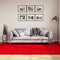 vidaXL - Vloerkleed - HUARTE - laagpolig - zacht - wasbaar - 160x230 - cm - rood