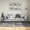 vidaXL - Vloerkleed - HUARTE - laagpolig - zacht - wasbaar - 160x230 - cm - antraciet