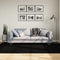 vidaXL - Vloerkleed - HUARTE - laagpolig - zacht - wasbaar - 160x230 - cm - zwart