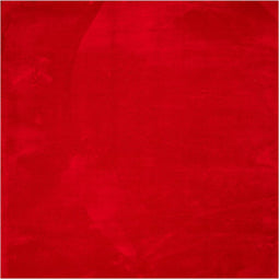 vidaXL - Vloerkleed - HUARTE - laagpolig - zacht - wasbaar - 200x200 - cm - rood