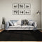 vidaXL - Vloerkleed - HUARTE - laagpolig - zacht - wasbaar - 200x200 - cm - zwart