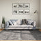 vidaXL - Vloerkleed - HUARTE - laagpolig - zacht - wasbaar - 200x200 - cm - antraciet
