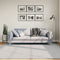 vidaXL - Vloerkleed - HUARTE - laagpolig - zacht - wasbaar - 200x200 - cm - grijs