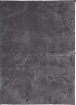 vidaXL - Vloerkleed - HUARTE - laagpolig - zacht - wasbaar - 200x280 - cm - antraciet