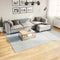 vidaXL - Vloerkleed - HUARTE - laagpolig - zacht - wasbaar - 200x280 - cm - blauw