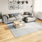 vidaXL - Vloerkleed - HUARTE - laagpolig - zacht - wasbaar - 240x240 - cm - blauw