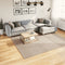 vidaXL - Vloerkleed - HUARTE - laagpolig - zacht - wasbaar - 240x240cm - zandkleurig