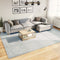 vidaXL - Vloerkleed - HUARTE - laagpolig - zacht - wasbaar - 240x340 - cm - blauw