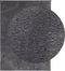 vidaXL - Vloerkleed - HUARTE - laagpolig - zacht - wasbaar - 240x340 - cm - antraciet
