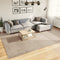 vidaXL - Vloerkleed - HUARTE - laagpolig - zacht - wasbaar - 240x340cm - zandkleurig