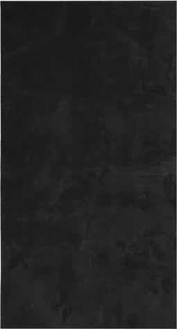 vidaXL - Vloerkleed - HUARTE - laagpolig - zacht - wasbaar - 80x150 - cm - zwart