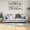 vidaXL - Vloerkleed - HUARTE - laagpolig - zacht - wasbaar - 80x150 - cm - blauw