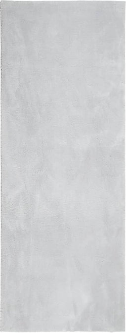 vidaXL - Vloerkleed - HUARTE - laagpolig - zacht - wasbaar - 80x200 - cm - grijs