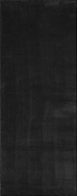 vidaXL - Vloerkleed - HUARTE - laagpolig - zacht - wasbaar - 80x200 - cm - zwart