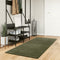 vidaXL - Vloerkleed - HUARTE - laagpolig - zacht - wasbaar - 80x200 - cm - bosgroen