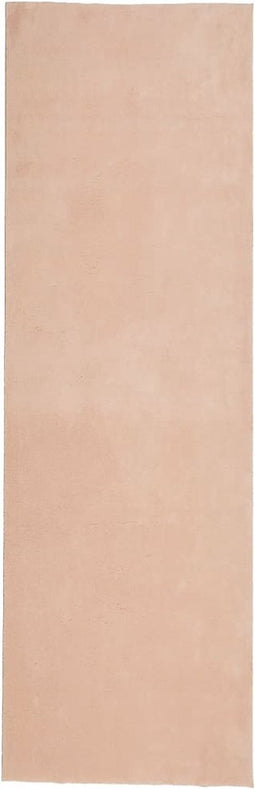vidaXL - Vloerkleed - HUARTE - laagpolig - zacht - wasbaar - 80x250 - cm - roze