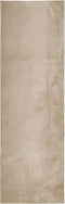 vidaXL - Vloerkleed - HUARTE - laagpolig - zacht - wasbaar - 80x250 - cm - zandkleurig