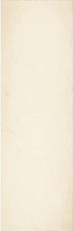 vidaXL - Vloerkleed - HUARTE - laagpolig - zacht - wasbaar - 80x250 - cm - crème