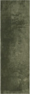 vidaXL - Vloerkleed - HUARTE - laagpolig - zacht - wasbaar - 80x250 - cm - bosgroen