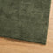 vidaXL - Vloerkleed - HUARTE - laagpolig - zacht - wasbaar - 80x250 - cm - bosgroen