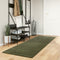 vidaXL - Vloerkleed - HUARTE - laagpolig - zacht - wasbaar - 80x250 - cm - bosgroen
