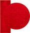 vidaXL - Vloerkleed - HUARTE - laagpolig - zacht - wasbaar - 80x250 - cm - rood