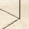 vidaXL - Vloerkleed - HUARTE - laagpolig - zacht - wasbaar - 80x250 - cm - crème