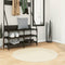 vidaXL - Vloerkleed - HUARTE - laagpolig - zacht - wasbaar - Ø - 100 - cm - crème