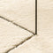 vidaXL - Vloerkleed - HUARTE - laagpolig - zacht - wasbaar - Ø - 120 - cm - crème
