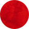 vidaXL - Vloerkleed - HUARTE - laagpolig - zacht - wasbaar - Ø - 160 - cm - rood