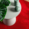vidaXL - Vloerkleed - HUARTE - laagpolig - zacht - wasbaar - Ø - 160 - cm - rood